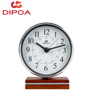 DIPOA New Arrival นาฬิกาตั้งโต๊ะ รุ่น SN104BL ขนาด : 12ซม. x 15.1ซม. x หนา 6ซม.Table Clock