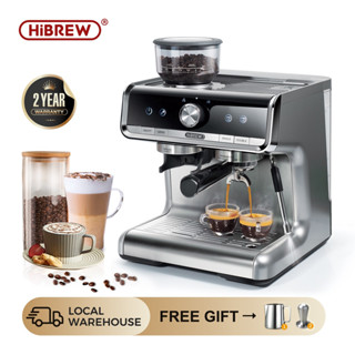 Hibrew Express เครื่องชงกาแฟเอสเปรสโซ่ 19 บาร์ พร้อมเครื่องบดกาแฟอัตโนมัติ