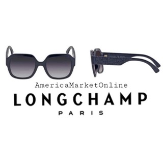 แว่นกันแดด Longchamp Square Sunglasses ขนาด 54 mm (Style No. LO690S) + กล่อง, ผ้าเช็ดแว่น