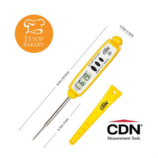 CDN DTT450 Thin Tip Pocket Thermometer -40 to +230C (Yellow)/เครื่องวัดอุณหภูมิ