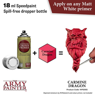 🔥มีของพร้อมส่ง🔥 Army Painter Speedpaint 2.0 Carmine Dragon 18ml AP-WP2055 สีทาโมเดล อะคริลิคสูตรน้ำ Water Based Acrylic