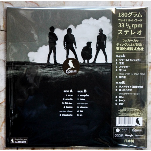 vinyl-lp-แผ่นเสียงเพลงไทย-bodyslam-คราม-new-lp-แผ่นแท้-ซีล-japan-ver-2023