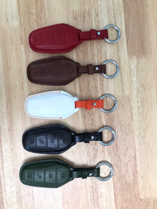 เคสกุญแจหนัง BYD Atto3 Dolphin พร้อมห่วง หรือกุญแจที่ทรงเดียวกัน Car Key Case leather