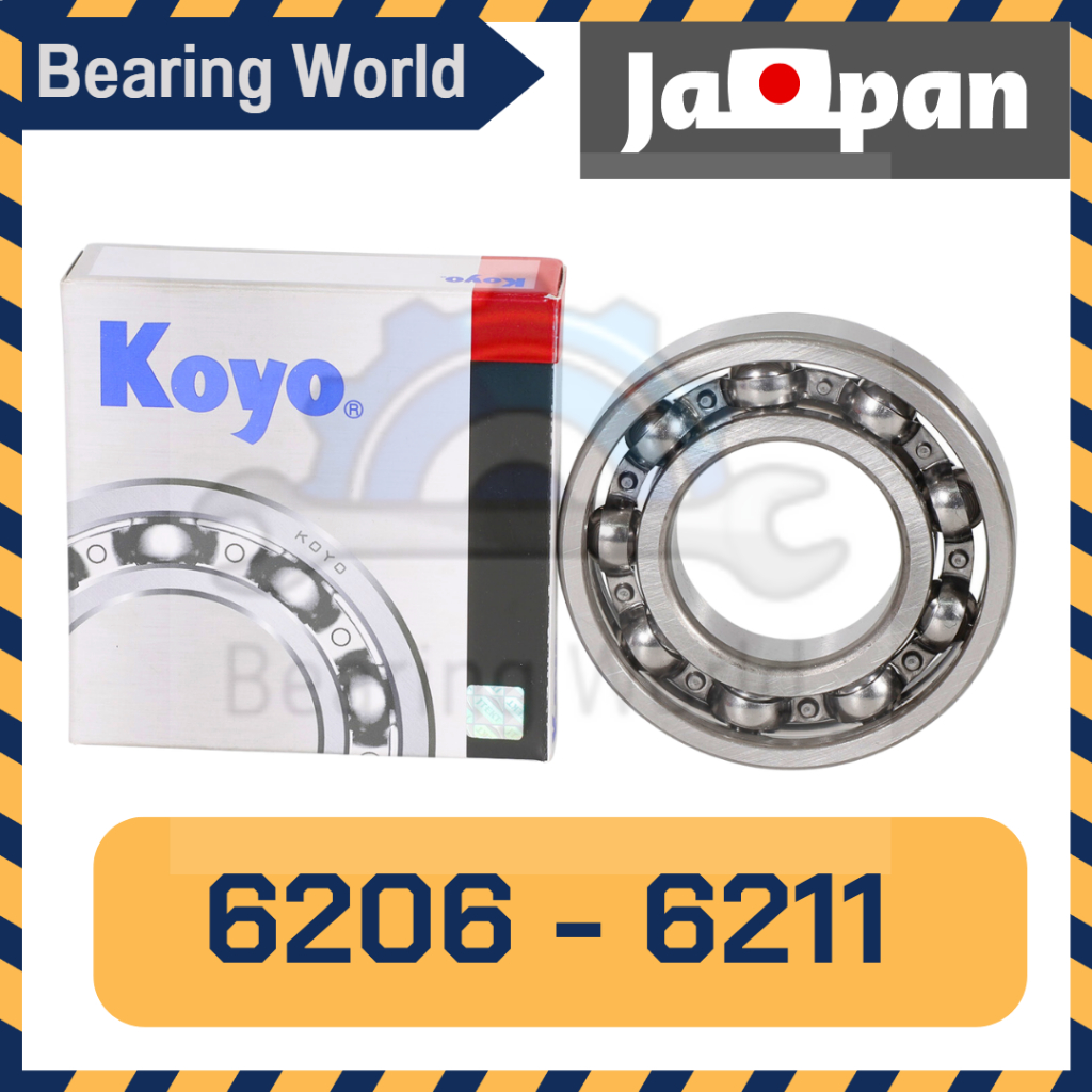 koyo-6206-koyo-6207-koyo-6208-koyo-6209-koyo-koyo-6210-koyo-6211-ของแท้100-ตลับลูกปืน-made-in-japan