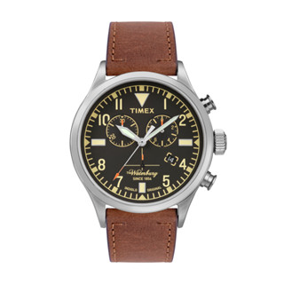 Timex TWH6Z3010 EASY READER CLASSIC นาฬิกาข้อมือผู้ชาย สายหนัง สีน้ำตาล