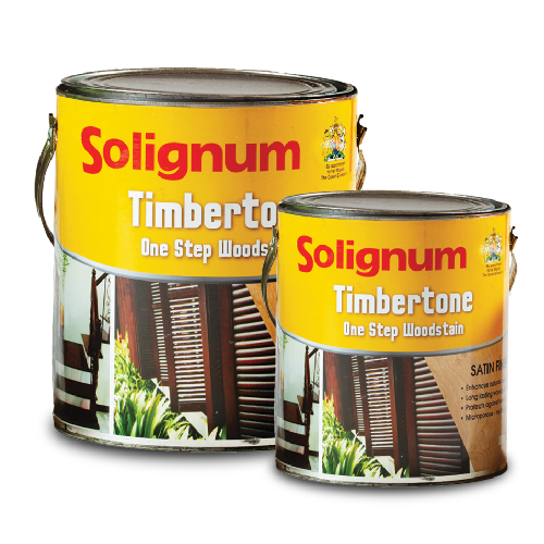 SOLIGNUM TIMBERTONE เกรด STD (สำหรับใช้ภายใน) ขนาด 1 ลิตร สีย้อมไม้ ...