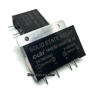 HHG1D-1/032F-38 5Z output 5A380VAC input 3-32VDC solid state relay SSR ของใหม่ แท้ สินค้าพร้อมส่ง