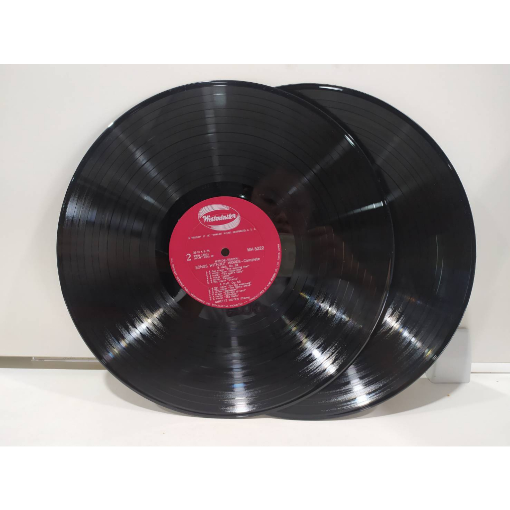 2lp-vinyl-records-แผ่นเสียงไวนิล-mendelssohn-songs-without-words-complete-j18d126