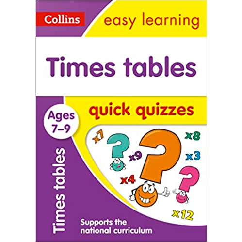 dktoday-หนังสือ-collins-easy-learning-ks2-times-tables-quick-quizzes-ages-7-9