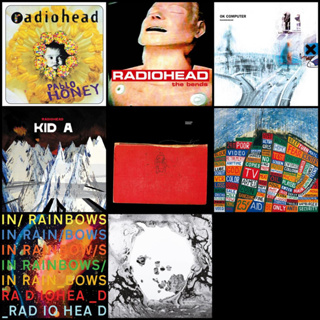 CD Audio คุณภาพสูง เพลงสากล Radiohead 8 Albums (ทำจากไฟล์ FLAC คุณภาพเท่าต้นฉบับ 100%)