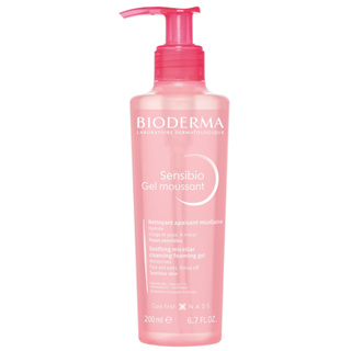 Bioderma ไบโอเดอร์มา เซ็นซิบิโอ เจล มูซอง 200 มล.