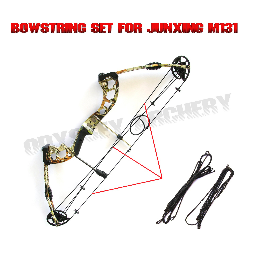 JUNXING M131 STRING IN SET DIY COMPOUND BOW ACCESSORY FOR ARCHERY