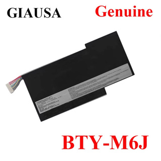 ของแท้ BTY-M6J แบตเตอรี่แล็ปท็อปสำหรับ MSI GS63VR GS73VR 6RF-001US BP-16K1-31 9N793J200แท็บเล็ต PC MS-17B1 MS-16K2