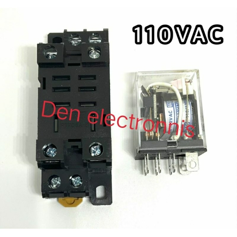 รีเลย์-ly2n-ขายทั้งชุด-มี-12vdc-24vdc-24vac-110vac-220vac-หน้าคอนแทค-5a250vac-สินค้าออกบิลได้