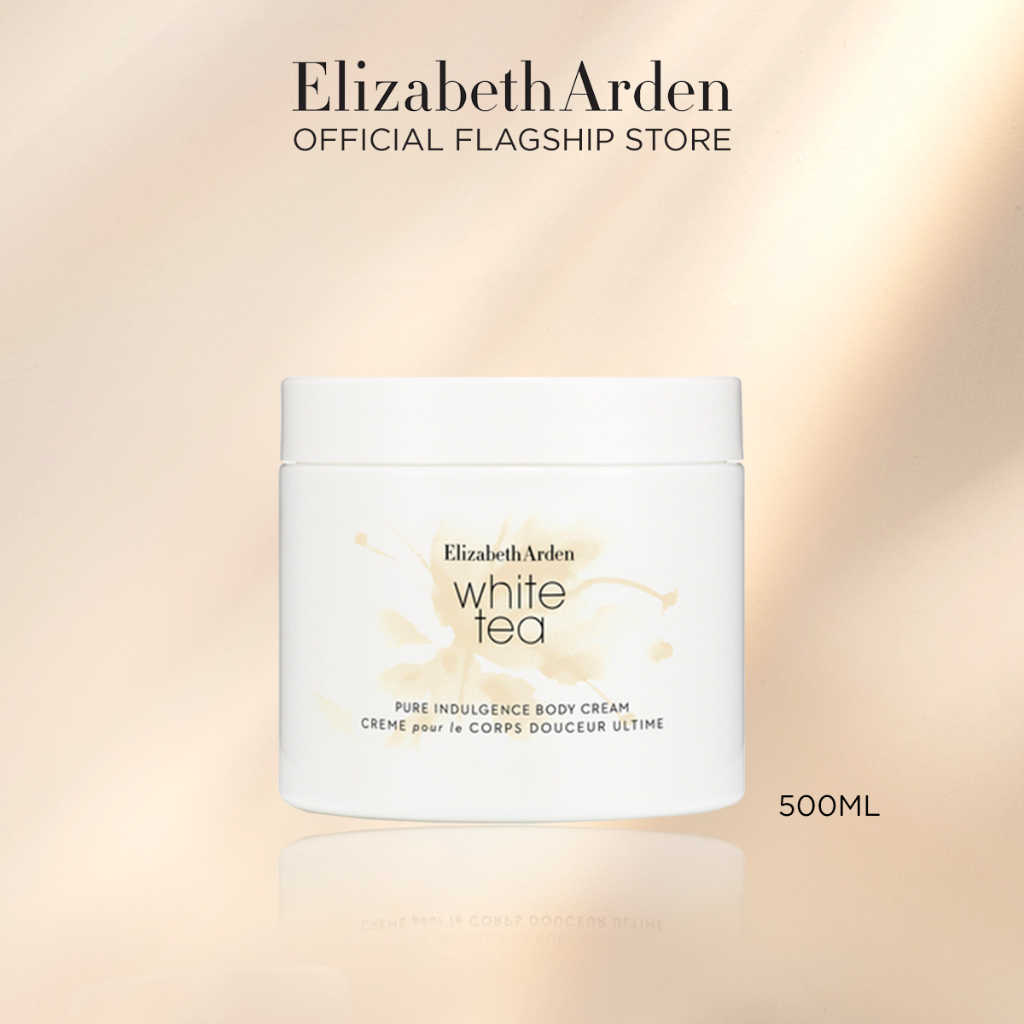 Elizabeth Arden White Tea Pure Indulgence Body Cream 400ml. บอดี้ครีม