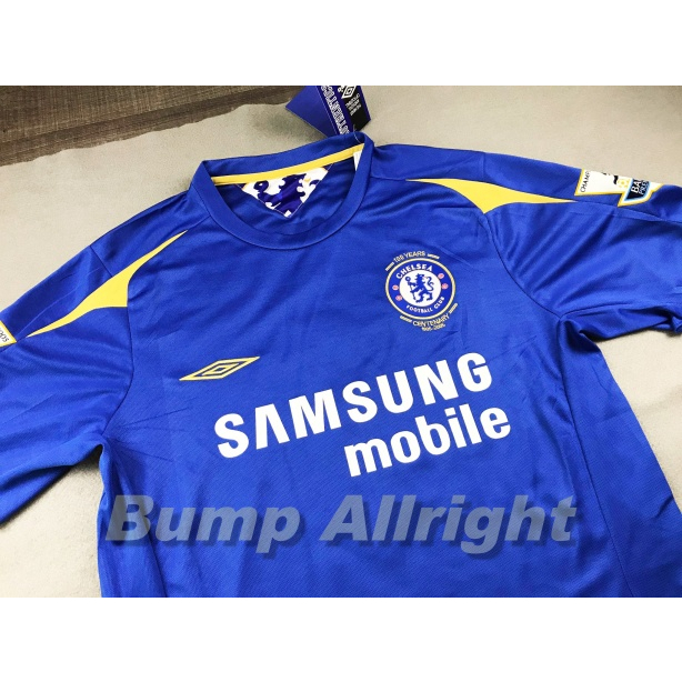 retro-เสื้อฟุตบอลย้อนยุค-vintage-ทีมเชลซี-เหย้า-2005-8-lampard-เสื้อเปล่า