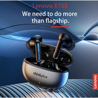 Lenovo XT88 bluetooth 5.3ใหม่ หูฟังบลูทูธไร้สาย แบบครึ่งนิ้ว ขนาดเล็ก ใช้งานได้นาน สําหรับเล่นกีฬา วิ่ง