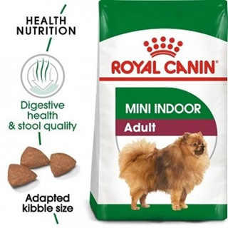 Royal Canin Mini Indoor Adult และ Senior ขนาด 1.5 กิโลกรัม โรยัล คานิน อาหารเม็ด สูตรสุนัขพันธุ์เล็ก