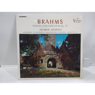 1LP Vinyl Records แผ่นเสียงไวนิล  BRAHMS VIOLIN CONCERTO IN D.Op. 77  (J20B187)