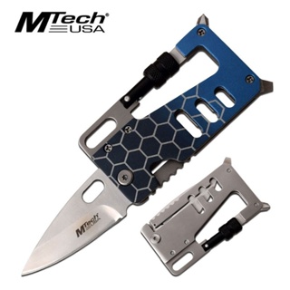 &lt;พร้อมส่ง&gt; BCKnives ขายมีดพับ มีดพก มัลติทูล (MTECH MULTITOOLS) (MT-989BL)