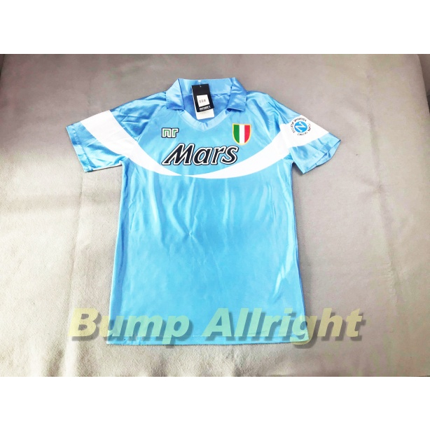 retro-เสื้อฟุตบอลย้อนยุค-vintage-นาโปลี-home-1989-สีฟ้าสุดเท่ห์