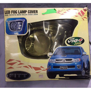 ฝาครอบไฟตัดหมอกโตโยต้าวีโก้ fog lamp cover VIGO.FiTT