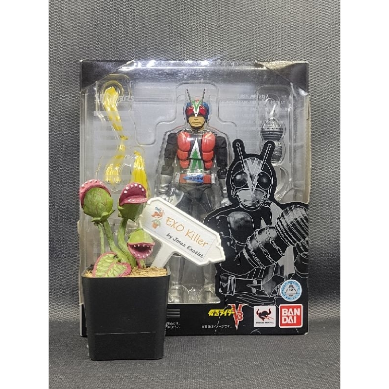 new-riderman-rider-man-v3-v4-kamen-masked-rider-shf-s-h-figuarts-figuarts-bandai-มดแดง-มดเอ็กซ์-วี4-exo-killer