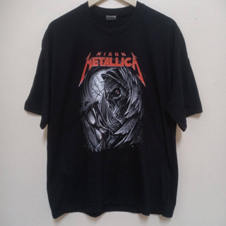 Dcee Shop เสื้อยืด เสื้อลาย Metallica 01 ยืดหยุ่น ไม่ยับ ไม่ร้อน แบรนด์ Premium Cotton  ผ้าคุณภาพดี ใส่สบาย ไม่ย้วย