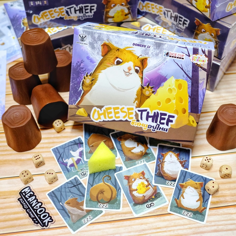 Cheese Thief ชีสหนูอยู่ไหน Board Game (ภาษาไทย) [G(10)] Shopee Thailand