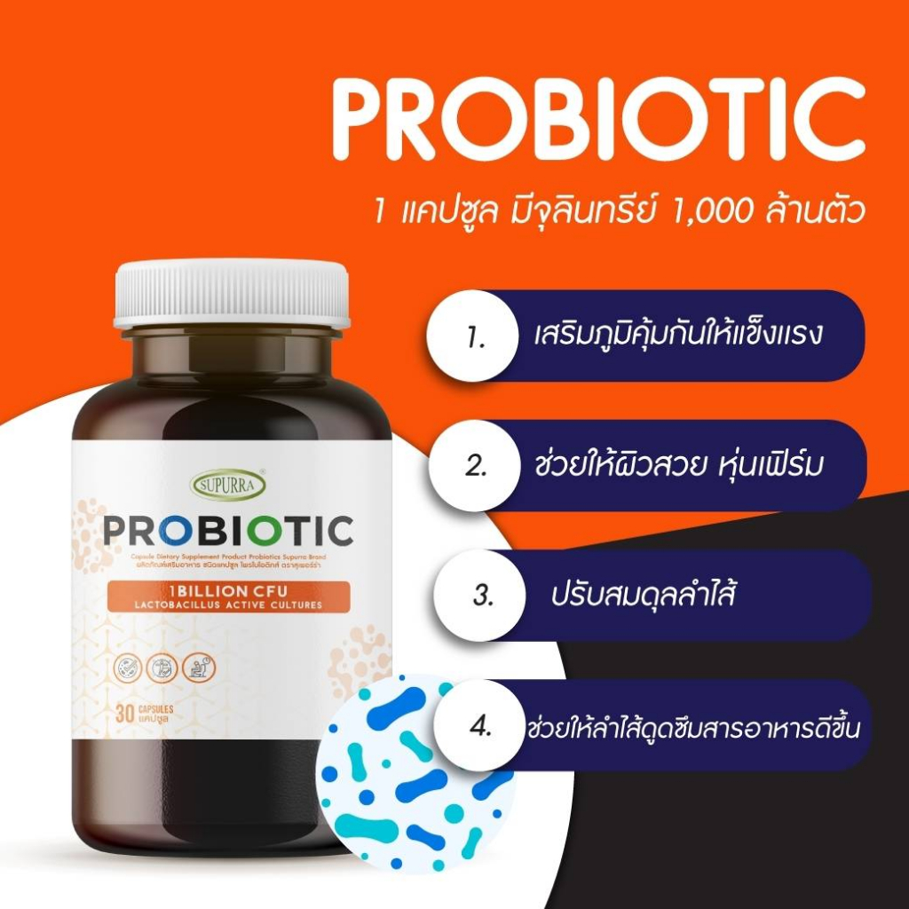 probiotics-ไม่มวนท้อง-ผลิตภัณฑ์เสริมอาหาร-โพรไบโอติกส์-probiotic-ปรับสมดุลระบบขับถ่าย-อินูลิน-inulin-สารสกัดจากส้มแขก