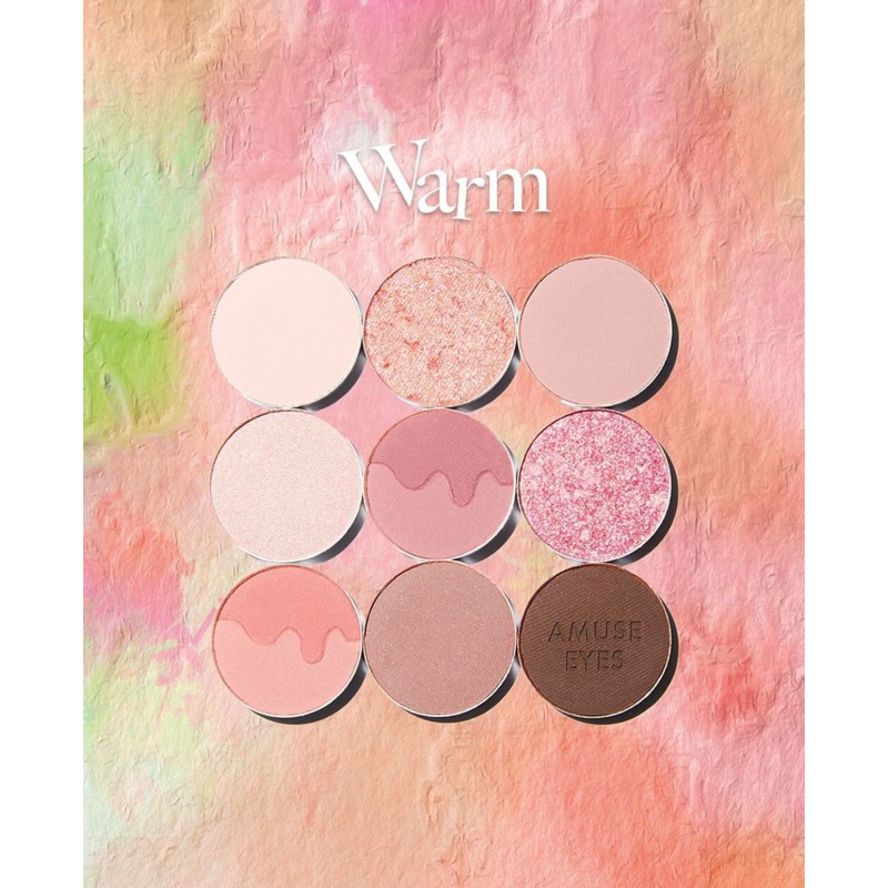 Amuse Eye Color Palette พาเลตแต่งตา | Shopee Thailand