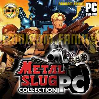 PC แผ่น DVD เกม Metal Slug Collection ทหารจิ๋ว สำหรับเล่นกับเครื่อง Computer PC (DVD Game for PC Only)