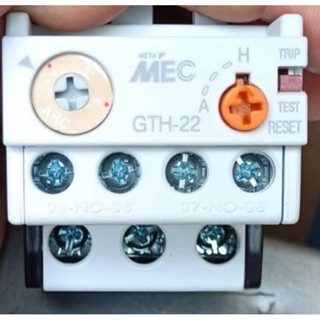 Overload relat "MEC" GTH-22 (Range 4-6A) สินค้ามาตราฐาน