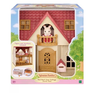 Sylvanian Families Red Roof Cosy Cottage Starter Home 2023 /ซิลวาเนียน แฟมิลี่ บ้านเรดรูฟ โคซี่ คอทเทจ 2023