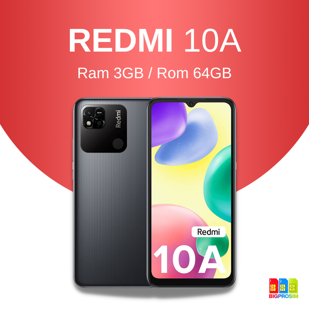 พร้อมส่ง-redmi-10a-ram-3-64gb-ประกันศูนย์ไทย-12-เดือน-ออกใบกำกับภาษีได้