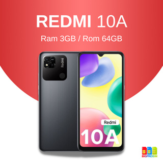 [พร้อมส่ง ]🔥 Redmi 10A Ram 3/64GB (🇹🇭ประกันศูนย์ไทย 12 เดือน) ✅ออกใบกำกับภาษีได้