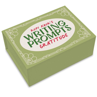หนังสือภาษาอังกฤษ Rupi Kaurs Writing Prompts Gratitude : card deck