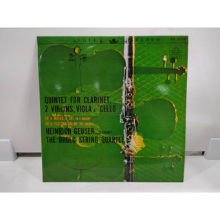 1LP Vinyl Records แผ่นเสียงไวนิล QUINTET FOR CLARINET, 2 VIOLINS, VIOLA &amp; CELLO  (J22A103)