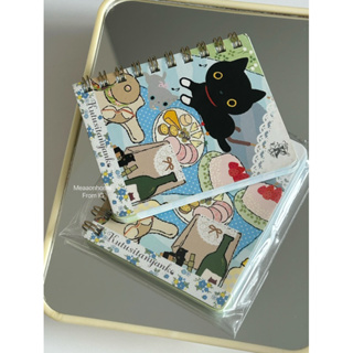 Kutusita Nyanko Notebook San-X Made in Japan 2010 สมุดโน้ต