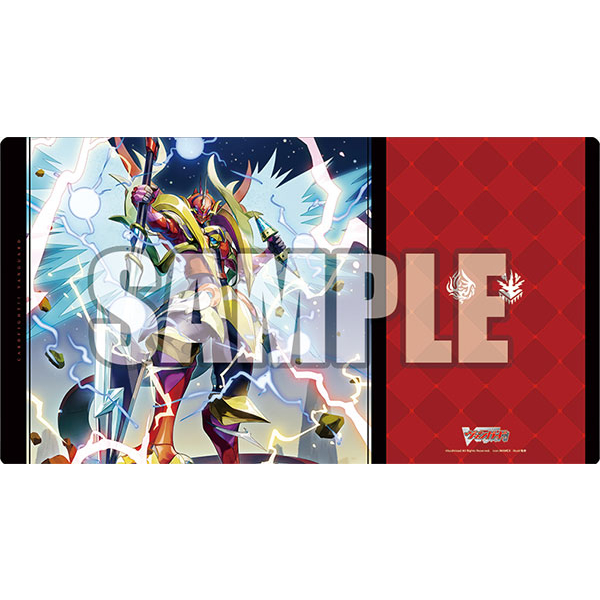 bushiroad-rubber-mat-collection-v2-vol-713-cardfight-vanguard-dragonic-kaiser-vermillion-สนามแผ่นยางรองเล่นการ์ด