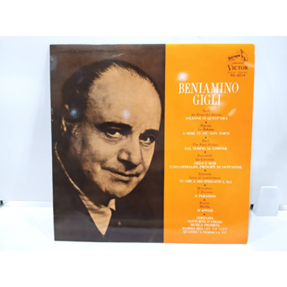 1LP Vinyl Records แผ่นเสียงไวนิล  BENIAMINO GIGLI   (J22A242)