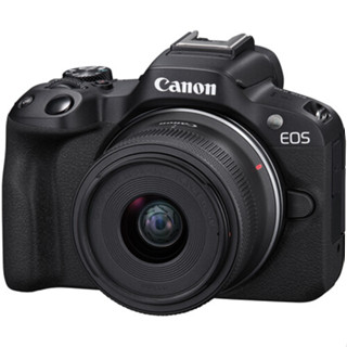 Canon EOS R50 Mirrorless Camera with 18-45mm Lens (Black)