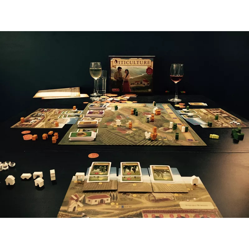 [ของแท้] วิถีแห่งไวน์ (Viticulture TH) Board Game บอร์ดเกม ไทย/THAI ...