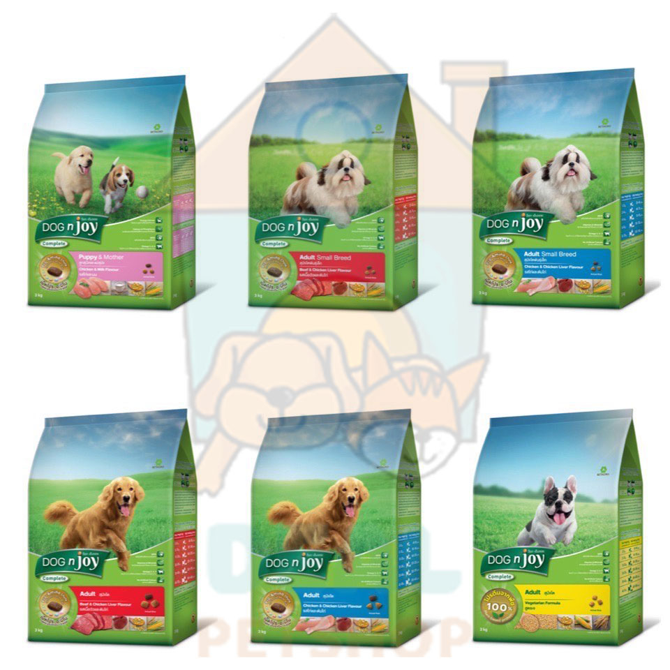 dealpetshop-อาหารสุนัข-dog-n-joy-complete-ขนาด-3kg-ลูกสุนัข-และ-สุนัขโต-รส-เนื้อ-ไก่-สูตร-เจ