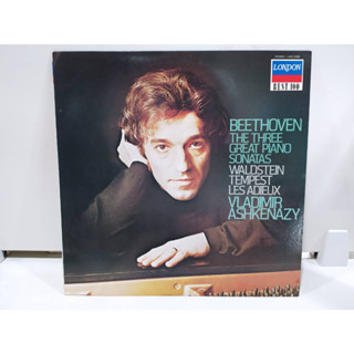 1LP Vinyl Records แผ่นเสียงไวนิล BEETHOVEN THE THREE GREAT PIANO SONATAS   (J22C101)