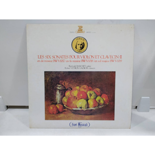 1LP Vinyl Records แผ่นเสียงไวนิล  LES SIX SONATES POUR VIOLON ET CLAVECIN-II   (J22C116)