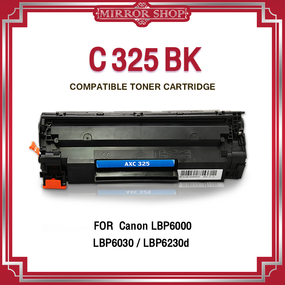 MIRROR หมึกเทียบเท่า C325/325(BK)/325/325BK For Canon Printer MF3010 ...