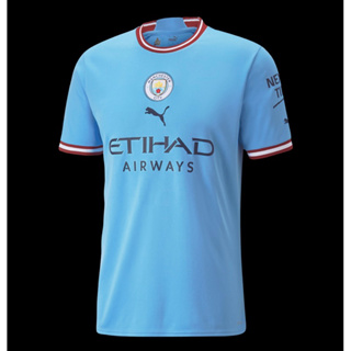 เสื้อฟุตบอล Manchester City Home Kit 22/23 Replica เสื้อ3แชมป์ ต้องมีไว้ค่ะ ของแท้