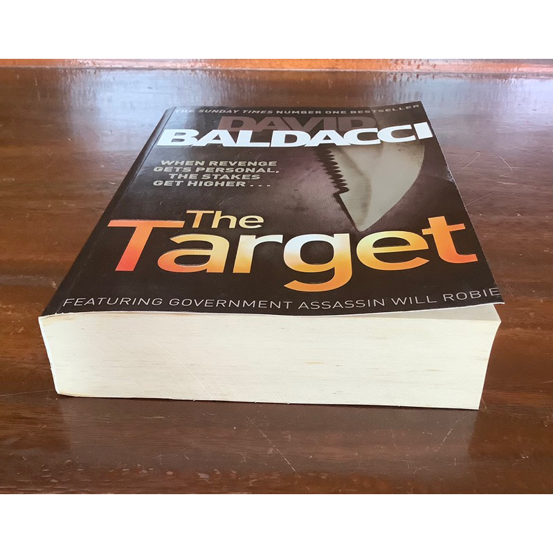 the-target-david-baldacci-will-robie-3-large-print-used-หนังสือภาษาอังกฤษ
