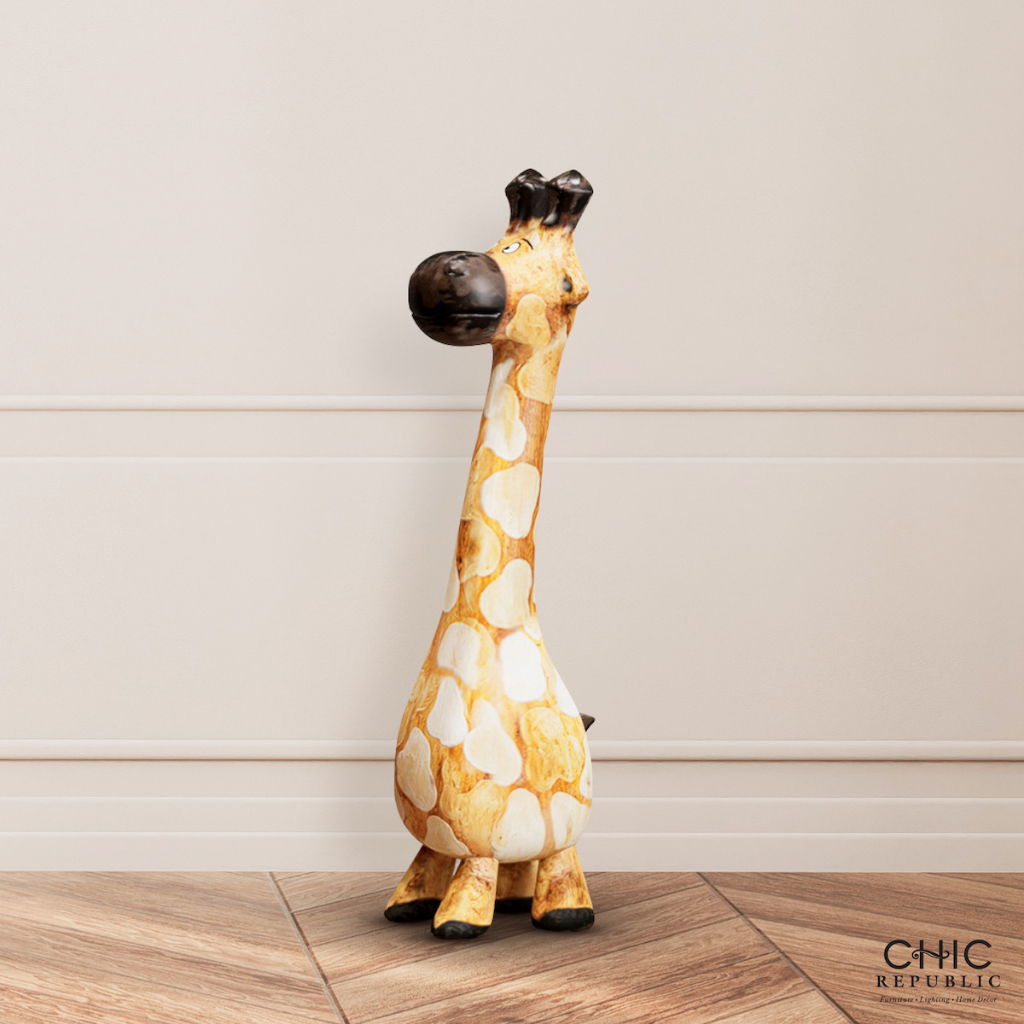 chic-republic-giraffe-รูปปั้นไม้ตกแต่งบ้าน-สี-หลากสี